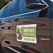 Excellent car magnet example from signazon.com